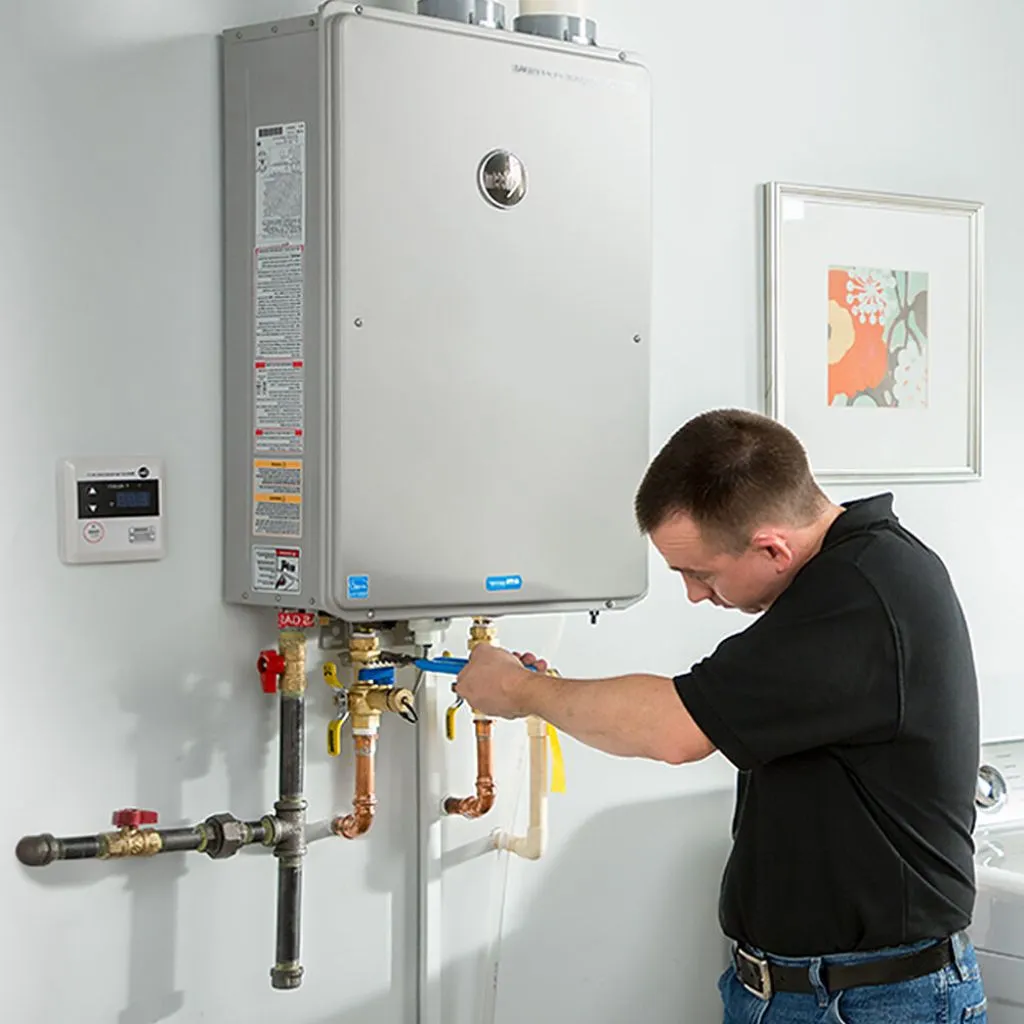 tankless water heater repair in Pine bluffs, WY